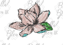 BBE Flower 6 Scribble Sketch