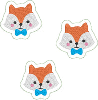 DBB Fox Felties embroidery design