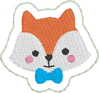 DBB Fox Felties embroidery design