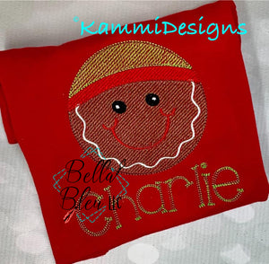 BBE - Sketchy Gingerbread Man Design