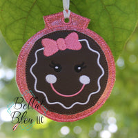 BBE - ITH Christmas Gingerbread girl Ornament Machine