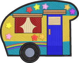 DED Hippie Van with Flowers