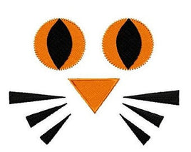 TIS New cat face embroidery design