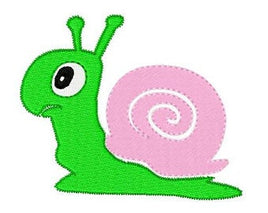 TIS New lil baby snail embroidery design