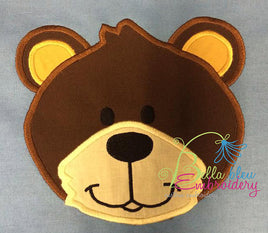 BBE - Applique Zoo bear embroidery design
