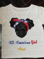 MDH All American Girl Curly SVG