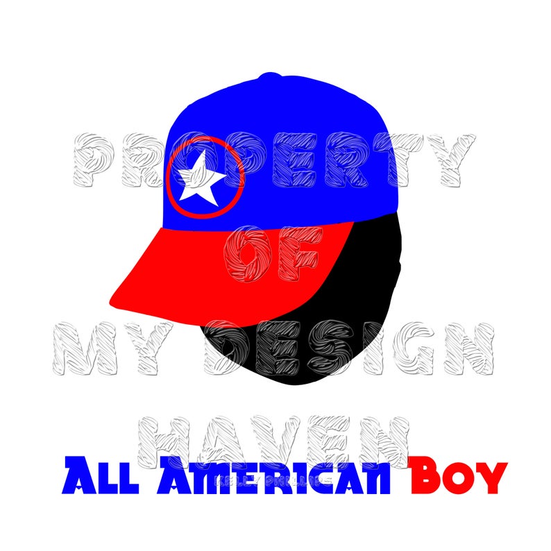 MDH All American Boy SVG