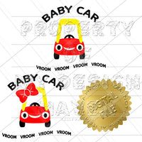MDH Baby Car  SVG