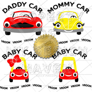 MDH Car Family -VROOM SVG