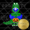 MDH Monster in Dino Costume SVG