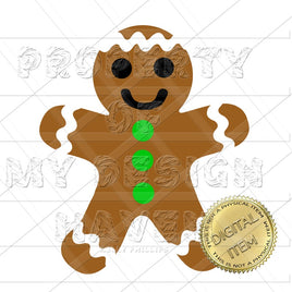 MDH Gingerbread Boy SVG