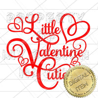 MDH Little Valentine Cutie SVG