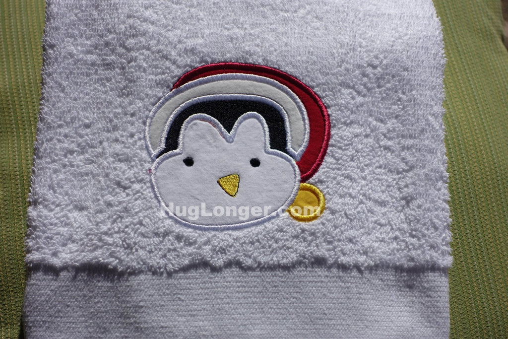 HL Appliqué Baby Penguin Embroidery Files HL1050 Christmas