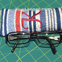 HL ITH Glasses Case embroidery file HL1055 sunglasses eyeglasses
