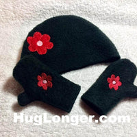 ITH 18 inch Doll Hat and Mittens HL1098 embroidery file