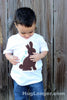 HL Applique Chocolate Bunny embroidery file HL2004 Easter Spring