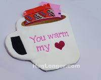 HL ITH Coffee Tea Cup HL2008 embroidery file Card Gift in the hoop