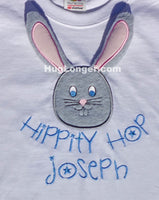 ITH Applique 3D Bunny HL2006 embroidery file Easter Rabbit