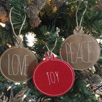 DBB BLANK Ornament for 4x4 hoops