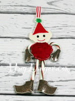 HL ITH Candy Cane Elf HL2096 embroidery file