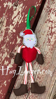 HL ITH Candy Cane Santa HL2097 embroidery file