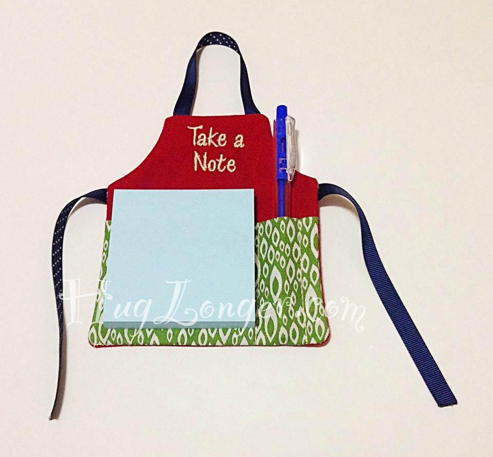 ITH Apron Pad holder HL2101 embroidery file