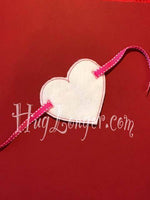 HL ITH Heart Banner piece HL2133 embroidery file