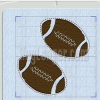 Football Felties HL2100 Digital Embroidery Files