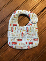 In The Hoop Quilted Baby Bib Digital File for Embroidery Machines