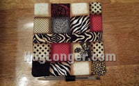 In The Hoop Quilted Checkbook Cover Digital Design Pattern for Embroidery Machine