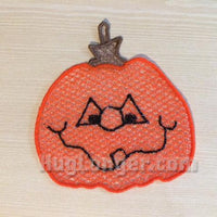 Free Standing Lace In The Hoop Halloween Ornaments/Gift Tags digital files for embroidery machine