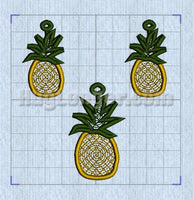 HL Free Standing Lace Pineapple Jewelry