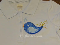 HL Applique Bird embroidery file