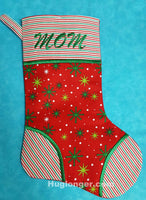 HL ITH Christmas Stocking embroidery file
