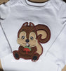 HL Applique Baby Squirrel embroidery file