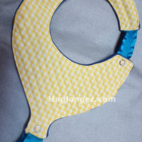 In The Hoop Pacifier Bib embroidery file