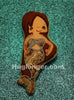 ITH Mermaid Stuffie embroidery file