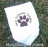 HL Applique Bear Paw embroidery file HL1015 dog paw
