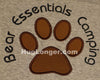 HL Applique Bear Paw embroidery file HL1015 dog paw