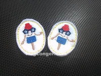 ITH Patriotic Popsicle Felties embroidery file HL1020