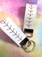 DBB Baseball/Softball Stitching Wristlet Keyfob or Decorative Strap