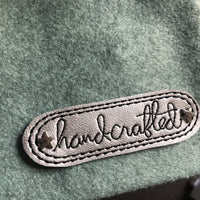 DBB Hand-Crafted lettering Mini Patch embroidery design