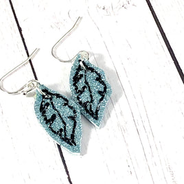 DBB Mini Feather Earrings embroidery design