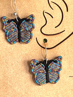 DBB Butterfly FSL Earrings - In the Hoop Freestanding Lace Earrings