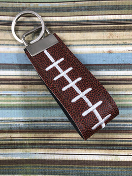 DBB Football Stitching Wristlet Keyfob or Decorative Strap