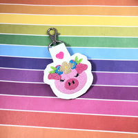 DBB Pretty Piggy Snap Tab for 4x4 and 5x7 hoops