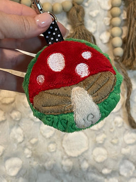 DBB Mushroom Applique Fluffy Puff Design Set- In the Hoop Embroidery Design