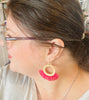 DBB Fiesta Freestanding Lace Fringe Earrings embroidery design