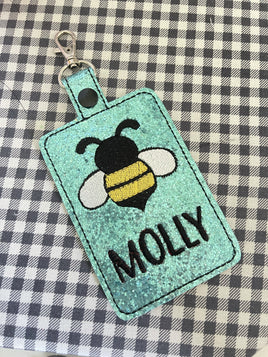 DBB Bee Double Sided Luggage Tag Design for 5x7 Hoops