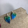 DBB Heart Earrings and Pendant Layers for Leather or Vinyl embroidery design
